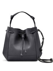 The Bucket Crossbody Handbag - Black - Black