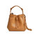 The Bucket Crossbody Handbag - Caramel