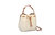 The Bucket Crossbody Handbag - Oat & Caramel