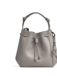 The Bucket Crossbody Handbag - Stone 