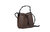 The Bucket Crossbody Handbag - Taupe & Black