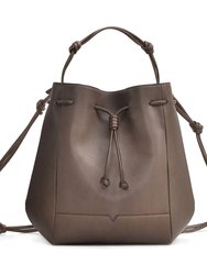 The Large Bucket Backpack - Taupe - Taupe