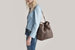 The Large Bucket Backpack - Taupe