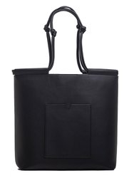 The Market Tote - Black - Black