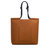 The Market Tote - Caramel and Black