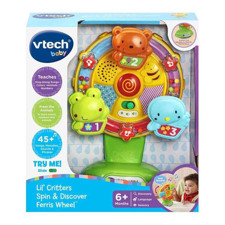 Vtech lil critters discover store and learn gym