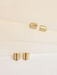 Gold Layered Dome Studs