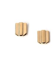 Gold Layered Dome Studs - Gold