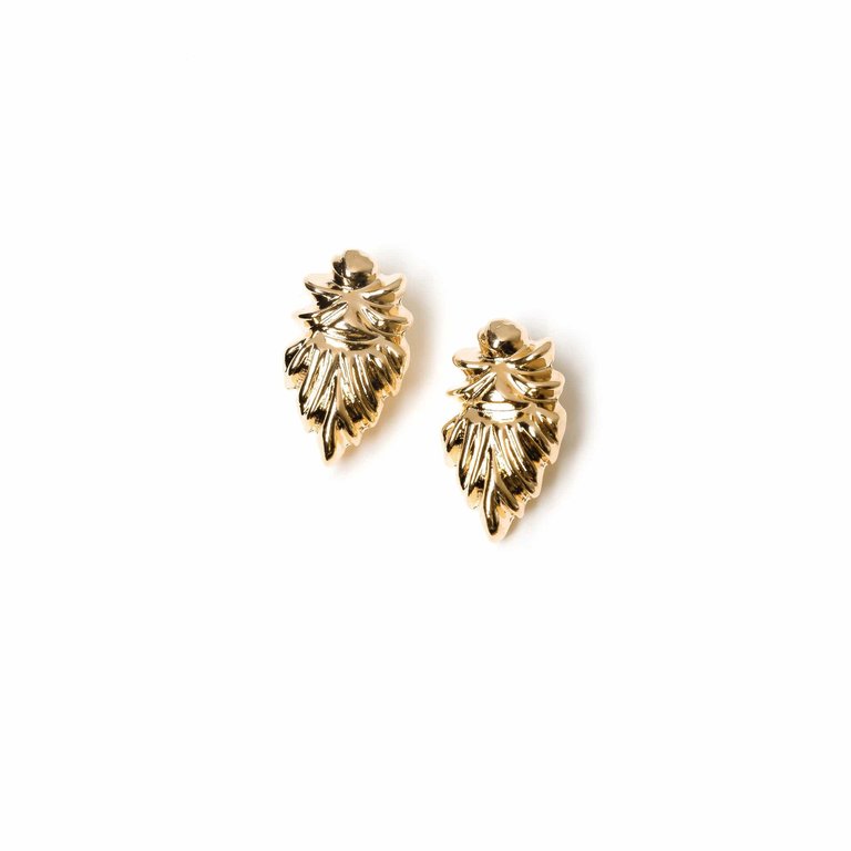 Gold May Earrings - Gold