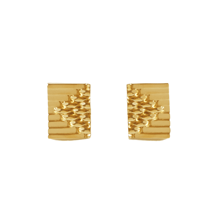 Gold Tex Rex Studs - Gold