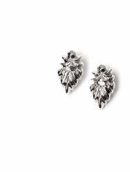 Rhodium May Earrings - Silver