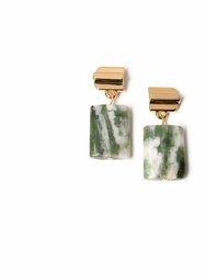 The Gold Layered Dome Collection - Tree Agate