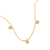 The Gold Layered Dome Necklace - Gold