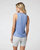 Energy Top-Long Tank In Blue Quartz Heather