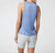 Energy Top-Long Tank In Blue Quartz Heather