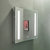 Erie Rectangular Silver Aluminum Recessed Or Surface Mount LED Mirror Medicine Cabinet