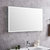 Huron 24.02" W x 30" H Rectangular Frameless Anti-Fog Wall Bathroom LED Vanity Mirror In Silver