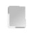 Michigan 24 in. W x 30 in. H Rectangular Frameless Anti-Fog Wall Bathroom LED Vanity Mirror In Silver - Matte Silver