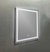 Victoria 24" W x 30". H Rectangular Frameless Anti-Fog Wall Bathroom LED Vanity Mirror in Silver