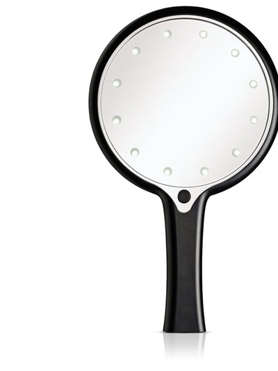 VYSN 12 LED Lighted Hand Held Cosmetic Mirror product