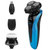4-In-1 Rechargeable IPX7 Waterproof Electric Shaver & Trimmer For Men With 4 Replacement Heads