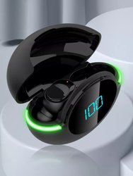 Best Buds TWS Earbuds w/ Wireless Digital Display Charging Case