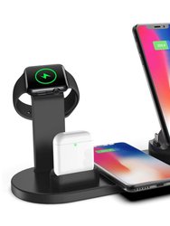 Charge Up 6-In-1 Wireless Charging Station With Watch Charger Included