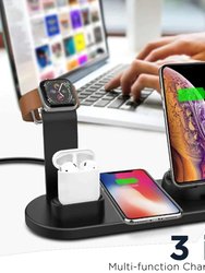 Charge Up 6-In-1 Wireless Charging Station With Watch Charger Included
