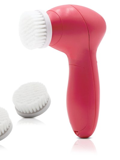 VYSN Cleanse Pro Battery Operarted Power Face Brush With 2 Replacement Brush Heads product