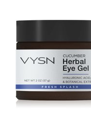 Cucumber Herbal Eye Gel - Hyaluronic Acid, Shea & Botanical Extracts