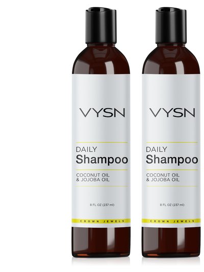VYSN Daily Shampoo - Coconut Oil & Jojoba Oil - 2-Pack -  8 oz product