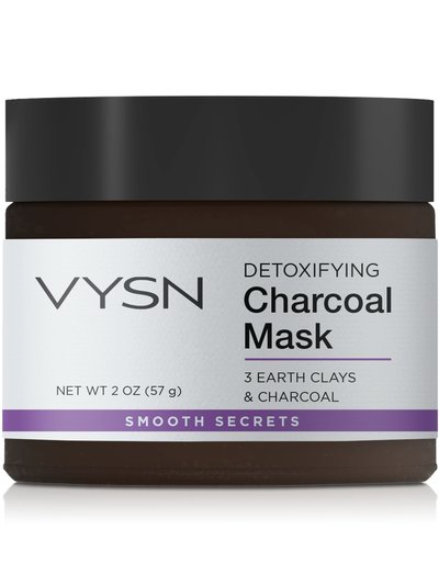 VYSN Detoxifying Charcoal Mask - 3 Earth Clays & Charcoal - 2 oz product
