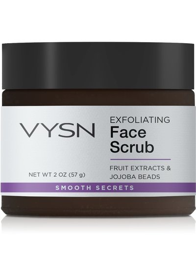 VYSN Exfoliating Face Scrub - Fruit Extracts & Jojoba Beads - 2 oz product