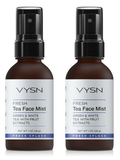 VYSN Fresh Tea Face Mist - Green & White Tea With Fruit Extracts - 2 Pack product