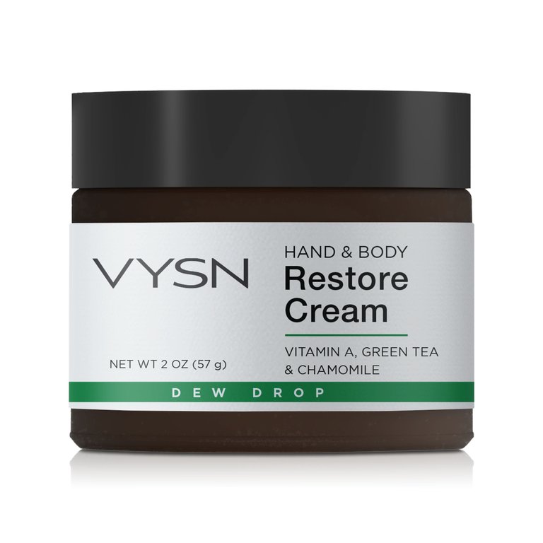 Hand & Body Restore Cream - Vitamin A, Green Tea & Chamomile