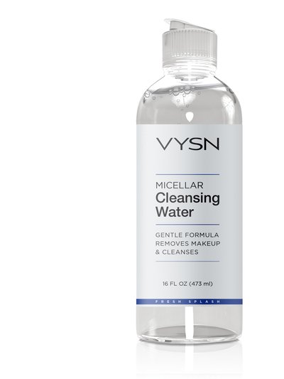 VYSN Micellar Cleansing Water - Gentle Formula Removes Makeup & Cleanses - 16 oz product