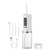 Portable Water Flosser Cordless Rechargeable Dental Oral Irrigator Waterproof Teeth Cleaner With 3 Modes 4 Nozzles 7.8oz Detachable Water Tank