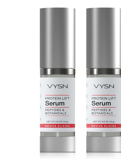VYSN Protein Lift Serum - Peptides & Botanicals - 2-Pack - 0.5 oz product