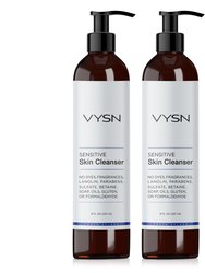 Sensitive Skin Cleanser - Gentle & Soothing Cleanser - 2-Pack - 8 oz