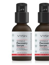 Wrinkle Recovery Serum - Vitamin A & Chamomile - 2-Pack -  1 oz
