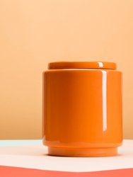 Gloss Ceramic Dog Treat Jar