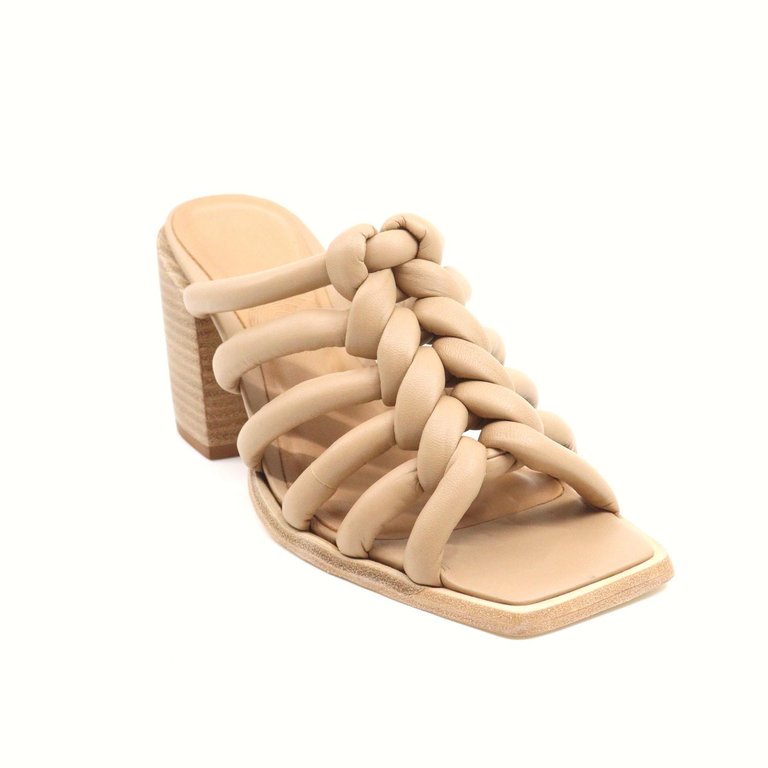 Women's Helena Nude Sandals In Gold