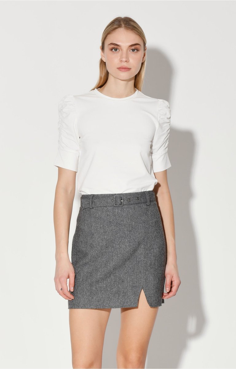 Addison Skirt, Garbadine - Garbadine