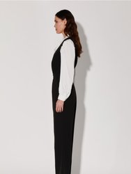 Ava Jumpsuit, Black - Suiting