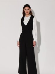 Ava Jumpsuit, Black - Suiting