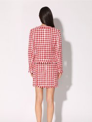 Brittany Jacket, Picnic Tweed Red