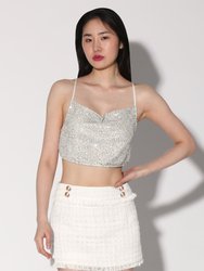 Cynthia Top - Ice Sequin