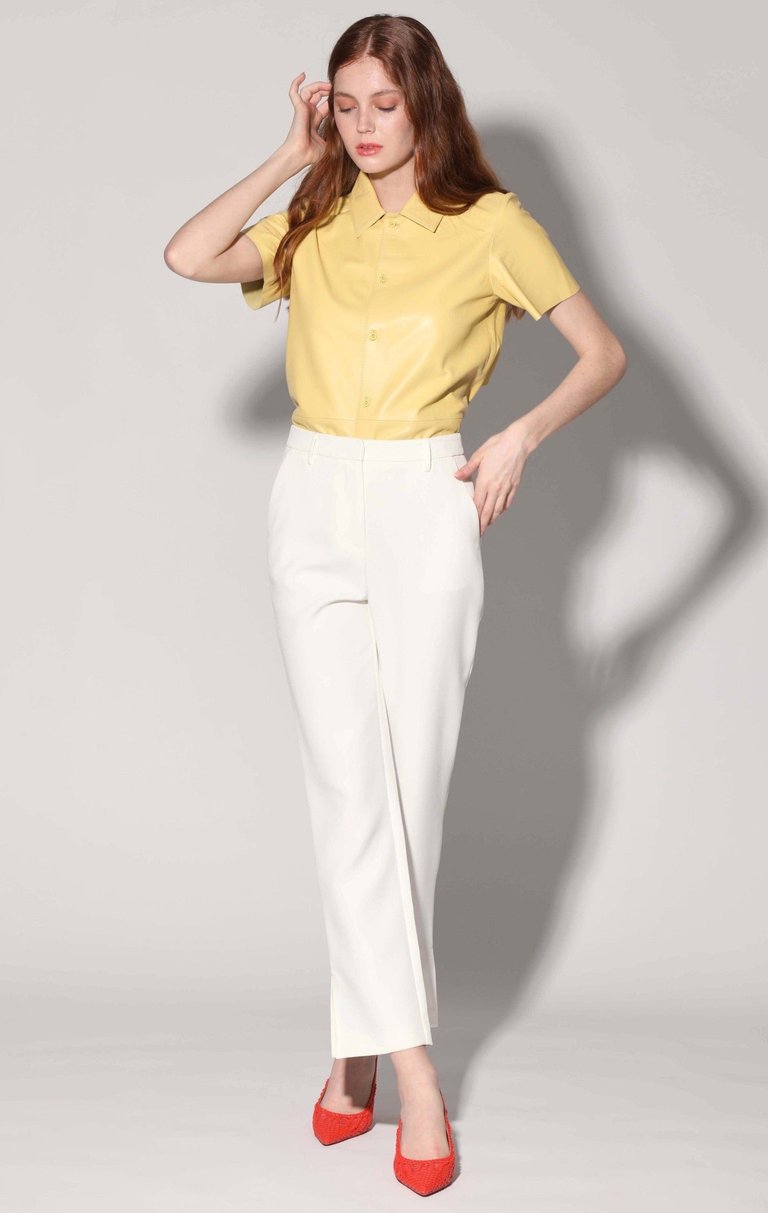 Falon Pant, White - White