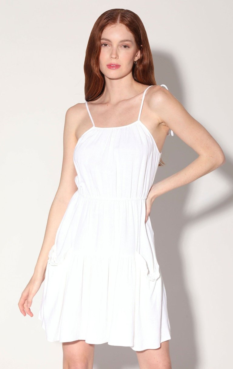 Gloria Dress, Ivory - Ivory