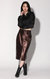 Glynice Skirt, Bronze Leather - Bronze Leather